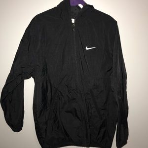 black nike windbreaker